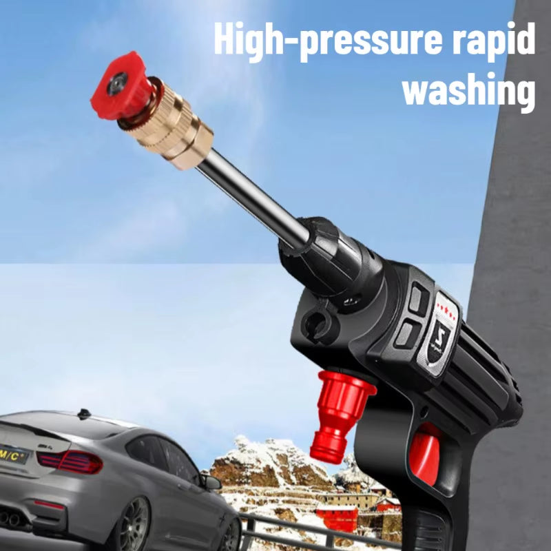 21V Cordless Pressure Washer, 50 Bar, Dual Battery